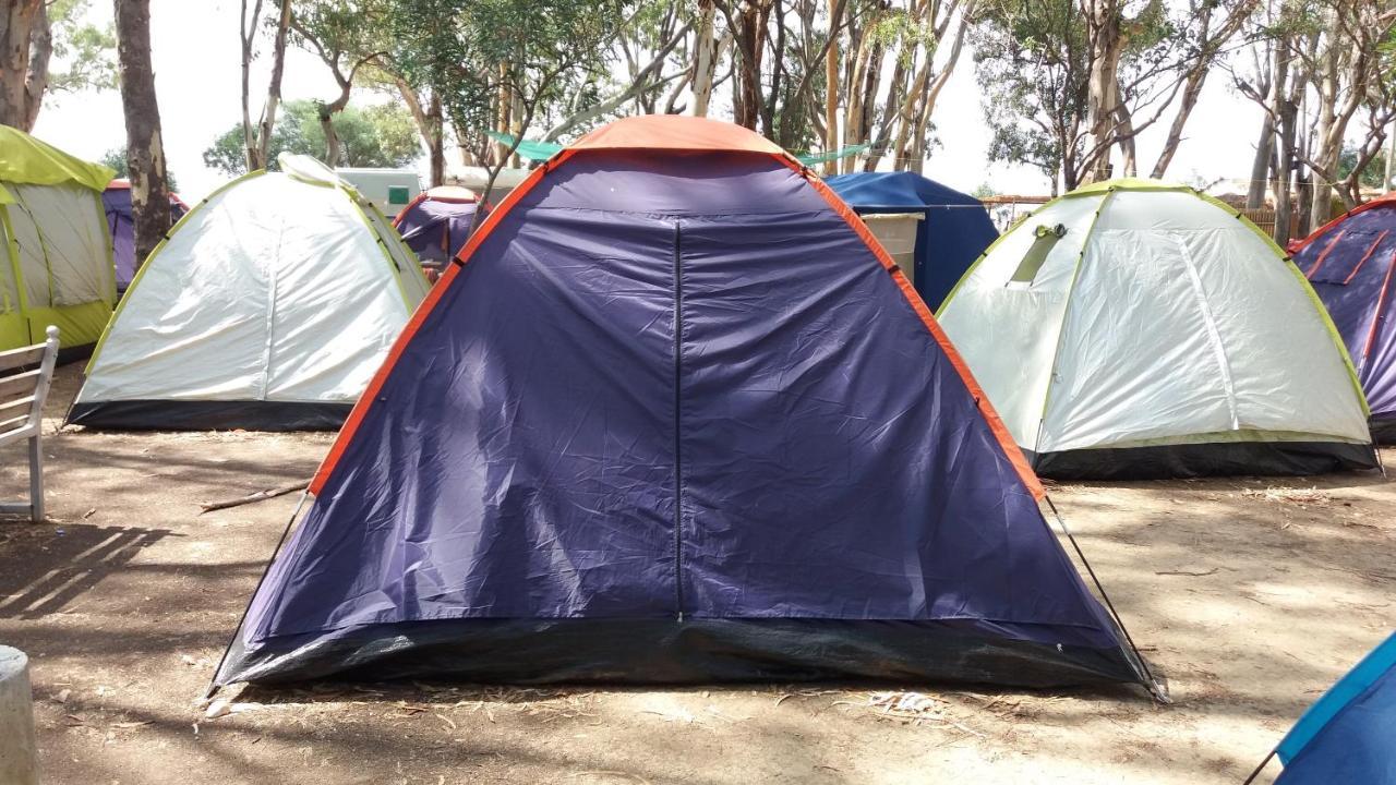 מלון איגומניטסה Camping Drepanos מראה חיצוני תמונה